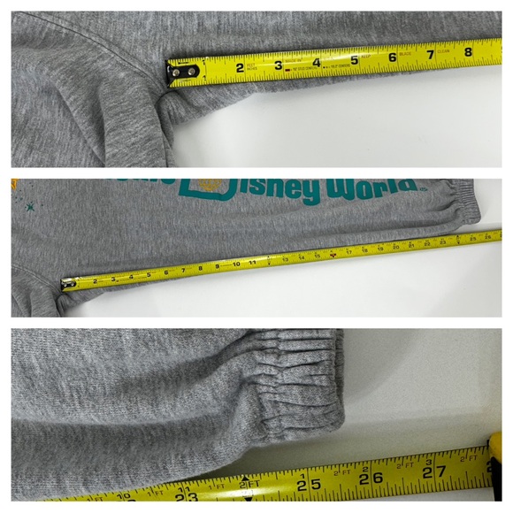 Walt Disney World Anniversary Vault Collection Gray Jogger Sweatpants Size Small - Picture 15 of 16